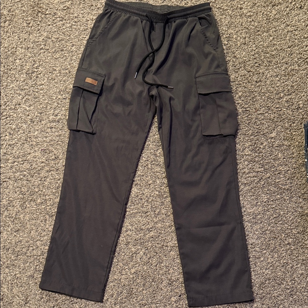 SHEIN Dark Cargo Pants for Men